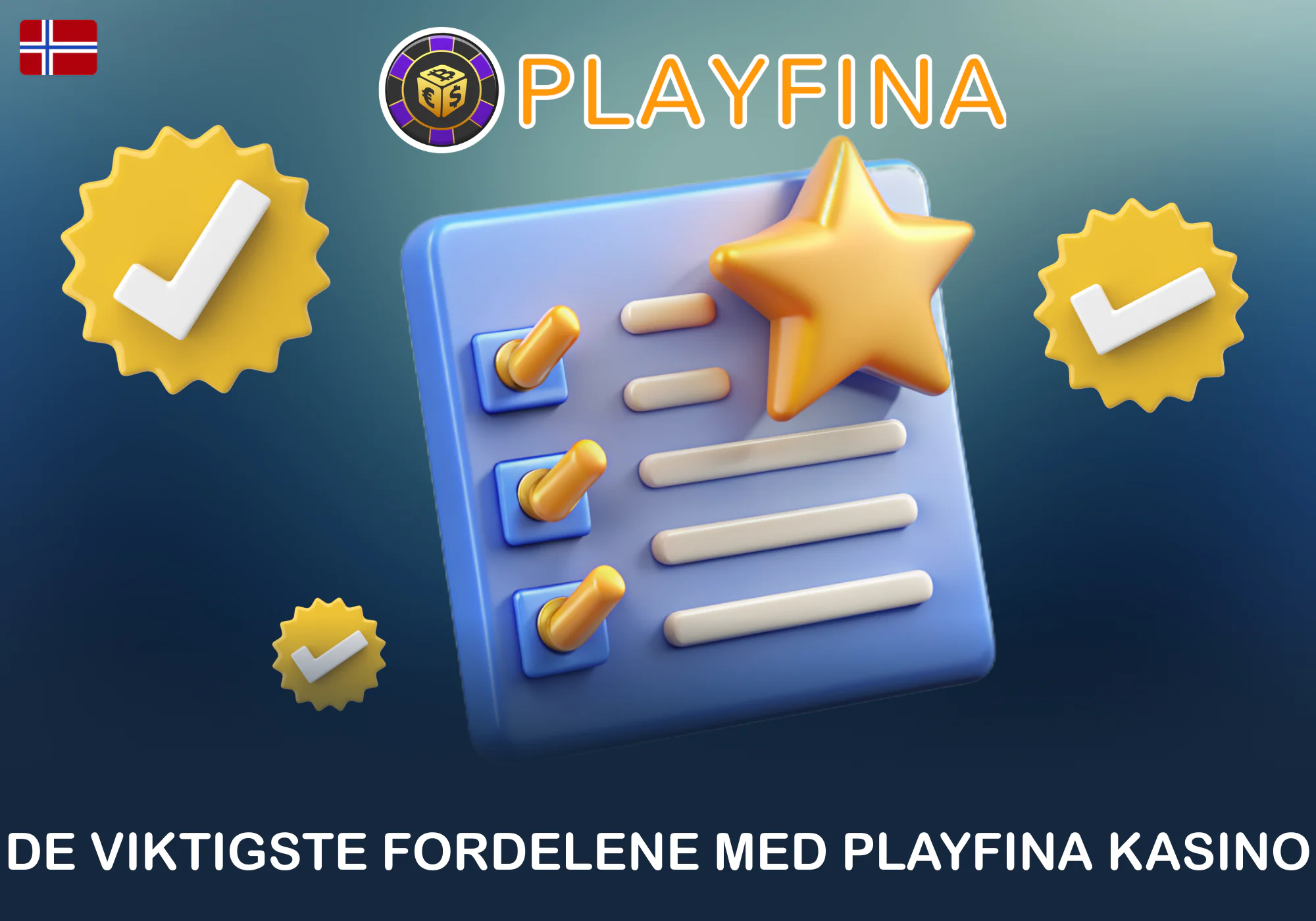 Fordeler med å spille hos Playfina for norske brukere